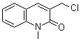 structure of CAS# 879566-77-5, 3-Chloromethyl-1-methyl-1H-quinolin-2-one