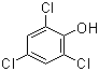 2,4,6-三氯酚分子结构 (CAS 88-06-2)