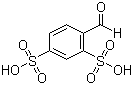 结构式 CAS# 88-39-1, 4-甲酰-1,3-苯二磺酸; 2,4-二磺酸苯甲醛