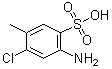 结构式 CAS# 88-51-7, 3-氯对甲苯胺-6-磺酸; 2-氯-4-氨基甲苯-5-磺酸; 邻氯对氨基甲苯-5-磺酸