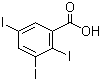 2,3,5-Triiodobenzoic acid molecular structure (CAS 88-82-4)