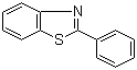 结构式 CAS# 883-93-2, 2-苯基苯并噻唑