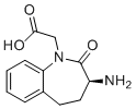 structure of CAS# 88372-47-8, Benazepril Hydrochloride EP Impurity E;2-[(3S)-3-amino-2-oxo-4,5-dihydro-3H-1-benzazepin-1-yl]acetic acid