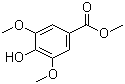 structure of CAS# 884-35-5, Methyl syringate;Methyl 3,5-dimethoxy-4-hydroxybenzoate