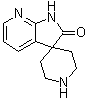 结构式 CAS# 884049-52-9, 螺[哌啶-4,3'-[3H]吡咯并[2,3-b]吡啶]-2'(1'H)-酮