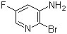 structure of CAS# 884495-03-8, 3-Amino-2-bromo-5-fluoropyridine