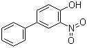 structure of CAS# 885-82-5, 4-Hydroxy-3-nitrobiphenyl;3-Nitro[1,1'-biphenyl]-4-ol