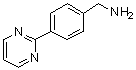 结构式 CAS# 885466-44-4, 4-(2-嘧啶基)苯甲胺