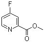 structure of CAS# 886371-79-5, 4-Fluoro-2-pyridinecarboxylic acid methyl ester