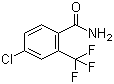结构式 CAS# 886496-79-3, 4-氯-2-(三氟甲基)苯甲酰胺