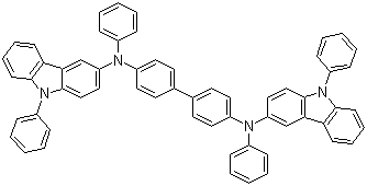structure of CAS# 887402-92-8, 4,4'-Bis[N-phenyl-N-(9-phenylcarbazol-3-yl)amino]-1,1'-biphenyl;N,N'-Diphenyl-N,N'-bis(9-phenyl-9H-carbazol-3-yl)-[1,1'-biphenyl]-4,4'-diamine