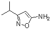 结构式 CAS# 88786-11-2, 5-氨基-3-异丙基异恶唑