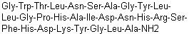Porcine galanin(1-29) molecular structure (CAS 88813-36-9)