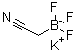 结构式 CAS# 888711-58-8, (氰甲基)三氟硼酸钾