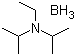 structure of CAS# 88996-23-0, Borane N,N-diisopropylethylamine complex;N,N-Diisopropylethylamine borane