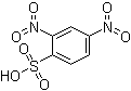 2,4-Dinitrobenzenesulfonic acid molecular structure (CAS 89-02-1)