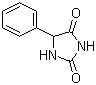 structure of CAS# 89-24-7, 5-Phenylhydantoin