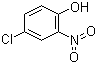 结构式 CAS# 89-64-5, 4-氯-2-硝基苯酚