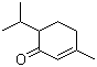 结构式 CAS# 89-81-6, 胡椒酮; 3-甲基-6-(1-甲基乙基)-2-环己烯-1-酮