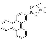 结构式 CAS# 890042-13-4, (三亚苯-2-基)硼酸频哪醇酯