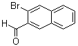 3-溴-2-萘甲醛分子结构 (CAS 89005-11-8)