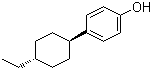structure of CAS# 89100-78-7, 4-(trans-4-Ethylcyclohexyl)phenol