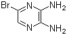 structure of CAS# 89123-58-0, 5-Bromo-2,3-diaminopyrazine