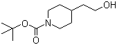 1-Boc-4-(2-hydroxyethyl)piperidine molecular structure (CAS 89151-44-0)