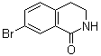 structure of CAS# 891782-60-8, 7-Bromo-3,4-dihydro-2H-isoquinolin-1-one;7-Bromo-3,4-dihydroisoquinolin-1(2H)-one