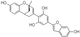 Mulberrofuran H molecular structure (CAS 89199-99-5)