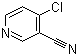 结构式 CAS# 89284-61-7, 4-氯-3-氰基吡啶