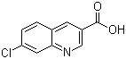 结构式 CAS# 892874-49-6, 7-氯喹啉-3-甲酸