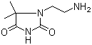 1-(2-Aminoethyl)-5,5-dimethyl-2,4-imidazolidinedione molecular structure (CAS 893433-60-8)