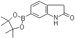 6-(4,4,5,5-Tetramethyl-1,3,2-dioxaborolan-2-yl)indolin-2-one molecular structure (CAS 893441-85-5)