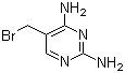 2,4-Diamino-5-(bromomethyl)pyrimidine molecular structure (CAS 89446-58-2)