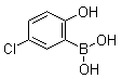 structure of CAS# 89488-25-5, 5-Chloro-2-hydroxyphenylboronic acid;2-Hydroxy-5-chlorophenylboronic acid