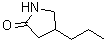 4-Propylpyrrolidin-2-one molecular structure (CAS 89895-19-2)