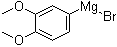 3,4-二甲氧基苯基溴化镁分子结构 (CAS 89980-69-8)