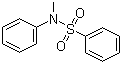 N-甲基-N-苯基苯磺酰胺分子结构 (CAS 90-10-8)