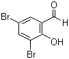 3,5-Dibromosalicylaldehyde molecular structure (CAS 90-59-5)