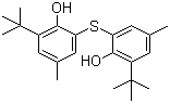 2,2'-Thiobis(6-tert-butyl-p-cresol) molecular structure (CAS 90-66-4)