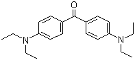 四乙基米氏酮分子结构 (CAS 90-93-7)