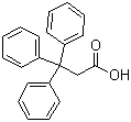 3,3,3-Triphenylpropionic acid molecular structure (CAS 900-91-4)