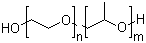 structure of CAS# 9003-11-6, Polyethylene-polypropylene glycol;Poloxamer