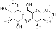 结构式 CAS# 9005-84-9, 可溶性淀粉; 淀粉糊精