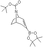 结构式 CAS# 900503-08-4, 8-叔丁氧羰基-8-氮杂双环[3.2.1]辛-2-烯-3-硼酸频哪醇酯