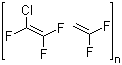 氟树脂 23-19分子结构 (CAS 9010-75-7)