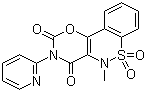 Droxicam molecular structure (CAS 90101-16-9)
