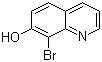 结构式 CAS# 90224-71-8, 8-溴-7-羟基喹啉