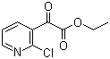 structure of CAS# 902837-56-3, Ethyl 2-chloro-3-pyridylglyoxylate;2-Chloro-alpha-oxo-3-pyridineacetic acid ethyl ester